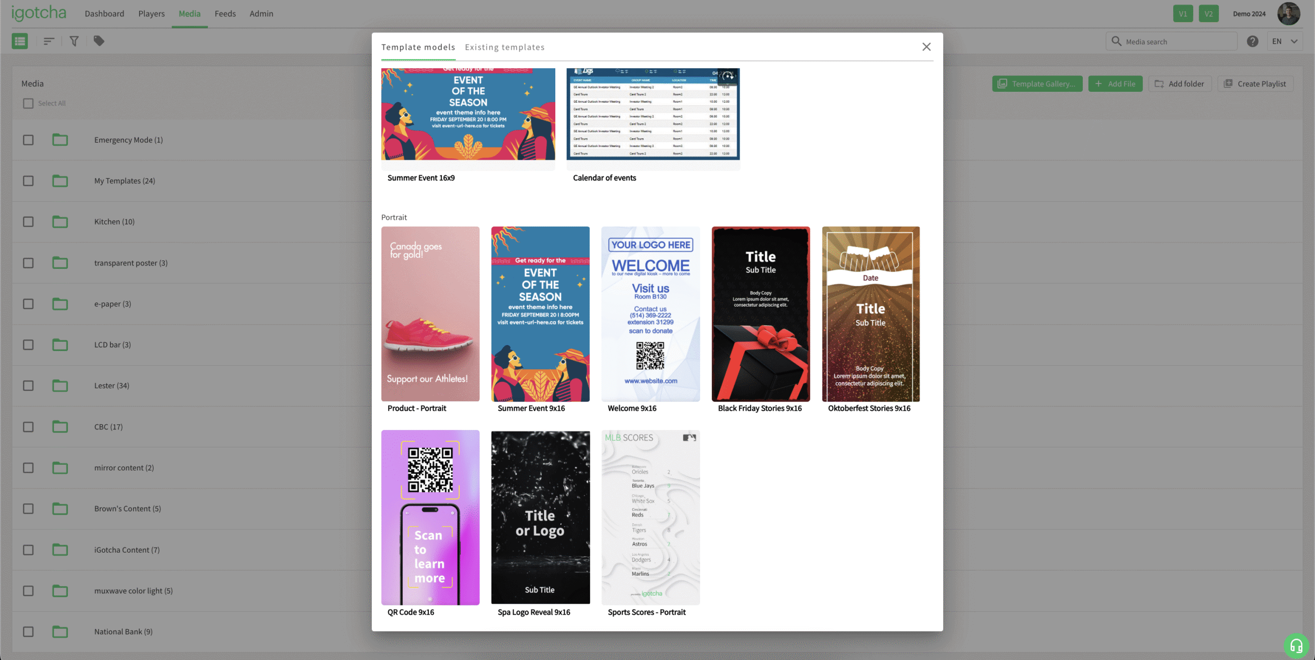 Global Templates